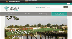 Desktop Screenshot of cityofmilford.com